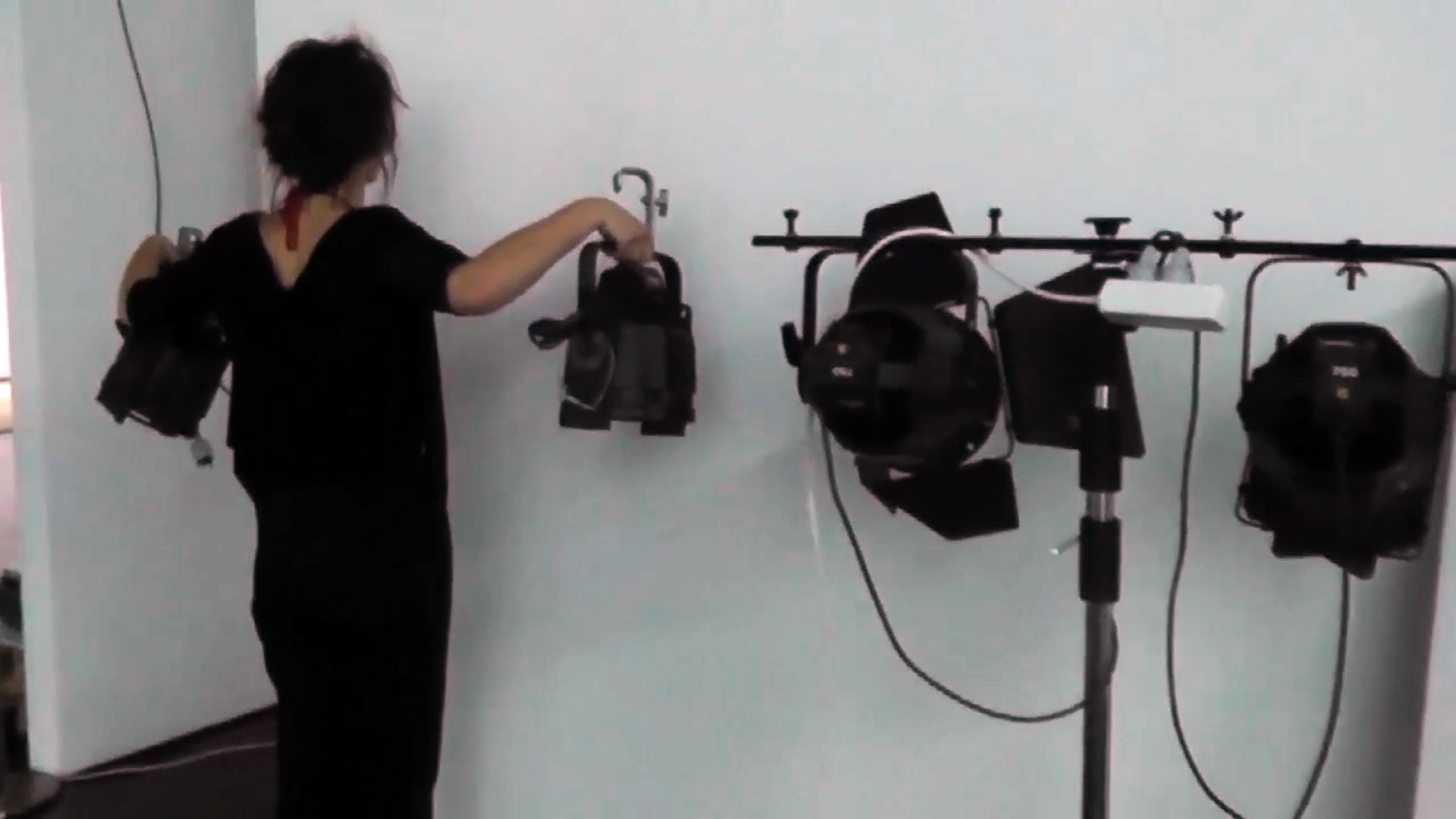 two women in the storage of a museum